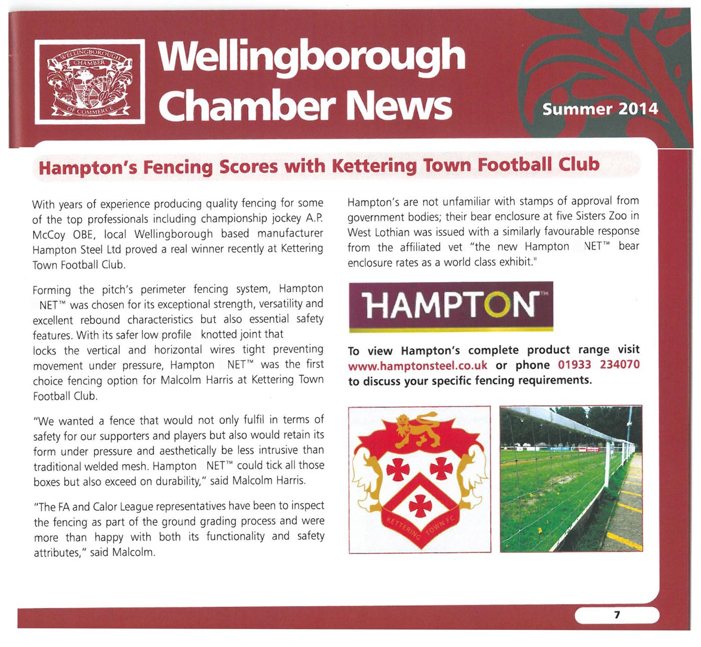 Wellingborough Chamber News
